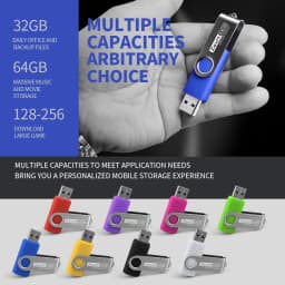 Zsuit 10 Pcs Free Custom USB Flash Drives 4GB 8GB 16GB Pen Drive 32GB 64GB 128GB USB Sticks Pendrive 512MB Gift Memory Stick USB