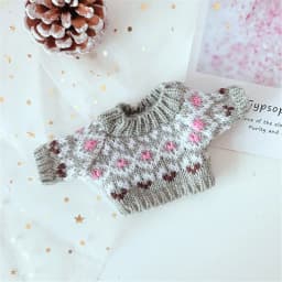 Doll Clothes for 20cm Dolls Plush Doll's Clothing Sweater Stuffed Toy Dolls Outfit for Idol Dolls Accessories