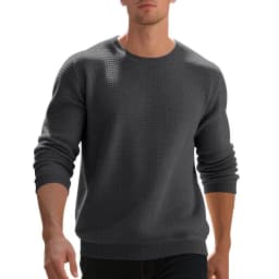 Animal Game Men's Crew Neck Sweatshirts Solid Color Large Pullover Outerwear Outdoor Jogging Tops Casual Streetwear Basic Top