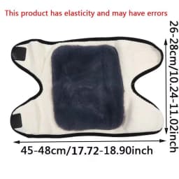 1/2/3PCS Winter Warmers Knee Pads Thickened Thermal Leg Elderly Arthritis Knee Support Unisex Cold Resistant Knee Protector