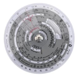 E6B-R E6B-R2 Circular Flight Computer Aviation Plotter Slide Rule For Aviation Flight Training Pilot Training