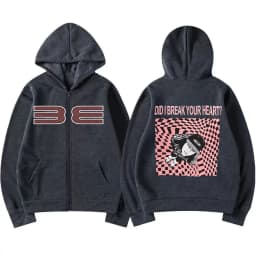 Hit Me Hard and Soft DID I BERAK YOUR HEART? Zipper Hoodies Men Women Clothing Pullovers Fashion Hip Hop Zip Up Sweatshirt Coats
