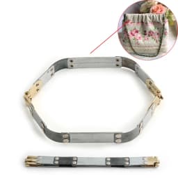 4-10-20pcs 8 Size Metal Frame For Purse Wallet Bag Vintage Internal Flexable Frame Handbag Handle DIY Sewing Bags Accessories