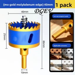 Woodworking Hole Saw Set, Electric Drill Dedicated Hole Saw Drill Bit, Wood Board, Stainless Steel, Gypsum Board Drilling Tool