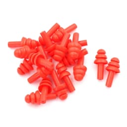 20-160pcs Ear Plugs Sound insulation Waterproof Silicone Ear Protection Earplugs Anti-noise Sleeping Plug For Noise Reduction