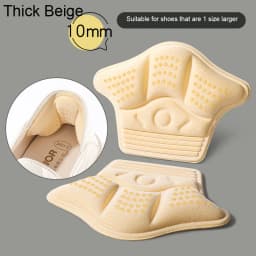 Sneakers Heel Sticker Shoe Protector Heel Liners Cushion Inserts for Women Sports Heel Pad Can Be Cut Adjusted Half Size Pads