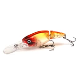 GOBASS 2-Segment Jointed Lures For Fishing 105mm 15g Floating Black Minnow Lures Artificial Bait Crankbait Fishing Accessories