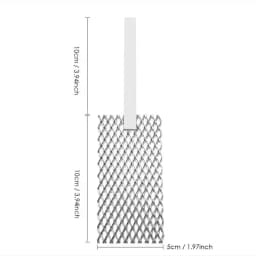20 * 5cm Titanium Mesh Anode Rhodium Jewelry Gold Silver Plating Plater Tool With Handle Rhodium Electroplating Tool for Jewelry