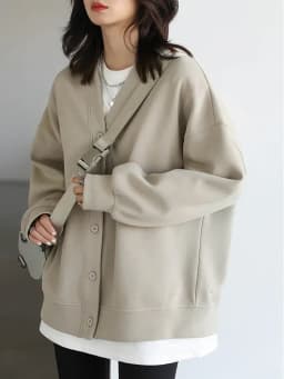 CHIC VEN Korean Women's Sweatshirts Solid Plush Thick Warm Loose Casual Female Tops Office Lady Coats Jacket Autumn Winter 2026