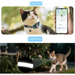 Smart Location Tag Works with Google Find Hub Android Bluetooth Anti-Lost Tracker With Cat Collar Item Finder Wallet Pets Bags