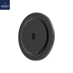 WiWU Aramid Fiber Magnetic Ring Holder for iPhone 17 Pro Max 360°Rotation Mobile Phone Stand for iPhone 16 15 Phone Bracket