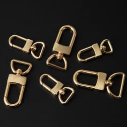 CRAZYSMITH 1PCS D Tail Hook Buckle D Ring Lobster Clasp Metal Roller Pin Buckle DIY Accessories for LV Bag Strap Belt Dog Collar