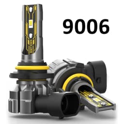 BMTxms 2PCS Canbus H11 H8 LED Fog Light Bulbs H10 9145 H16JP H27 880 881 H27W LED H4 H9 9006 HB4 Car Driving Lamp White Yellow