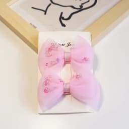 New fashion Korean version cute mesh bow children's hairpin headwear