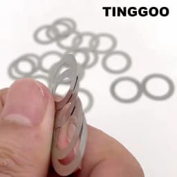 10/50pcs M2 M3 M4 M5 M6 M7 M8M9 M10 M12 M13 to M40 304 Stainless Steel Ultra Thin Flat Washer Ultrathin Shim 0.1/0.2/0.3/0.5/1mm