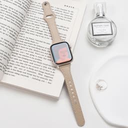 Slim Leather Strap for Apple Watch Band Ultra 49mm 8 41mm 45mm 7 SE 654321 44mm Women Bracelet Loop for iwatch series 42mm 40mm