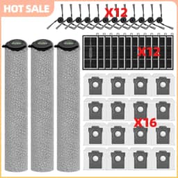 Fit For MOVA S70 Roller / S70 Pro Roller / S70 Ultra Roller Main Side Brush Cutting Brush Hepa Filter Roller Mop Dust Bag Parts