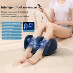 Super Big Eletric Foot Calf Massager Leg Massage Heated Roller Pressure Compresstion Relax Feet Muscle Blood Circulation Tools