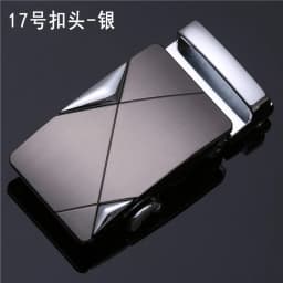Men's Alloy Automatic Belt Buckle High quality Black metal buckle men's business casual width 35mm Belt(Only Can Match Our Belt)