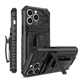 Heavy Duty Armor Case For iPhone 16 15 Pro Max 14 Plus 13 12 11 X XS Max XR Cover Belt Clip Holster Kickstand Coque Funda