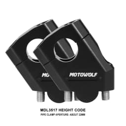 Universal Motorcycle 22mm 28mm Handlebar Riser Motocross Heightening Clamp Mount For BMW Fits For Honda For Suzuki For Kawasaki