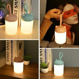 LED Night Light USB Charging Lamp Night Feeding Lights Human Touch Control Light For Bedroom Bedside Table Lighting