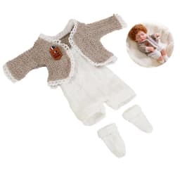 Baby Clothes for doll Fit 30 cm New Born doll Accessories Fashion Sweater Dresses Coat doll Clothes for Girls DIY Toys Gift