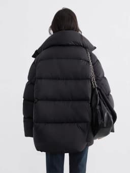 CHIC VEN Fashion Women Down Coats Solid 80 White Duck Down Jacket Black Bread Coat Warm Female Overcoat Autumn Winter 2025