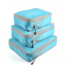 Travel Luggage Organizer Compression Packing Cubes for Carry on Luggage Large Capacity Suitcase Bags Set Waterproof Storage Bags
