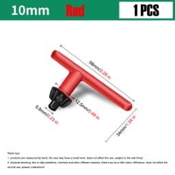 1 PCS Hand Electric Drill Chuck Wrench 10/13/16mm Drill Bit Clip Disassembly Assembly Key Driver Rotating Tools Accessories