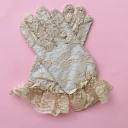 New Lace Full Finger Party Short Gloves For Women Girls Kids Black Solid Knitted Mittens Outdoor Dance Dress Up Bride's Gloves