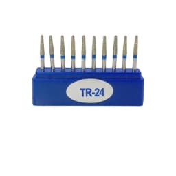 10Pcs/Box Dental Diamond Bur FG High Speed Burs TR SERIES for Teeth Polishing 1.6mm