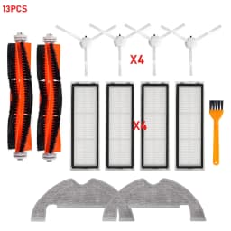 Replacement Parts For Xiaomi Mi Robot Vacuum Mop 2 Ultra STYTJ05ZHM Vacuum Main Side Brush HEPA Filter Mop Cloths Rag Dust Bags
