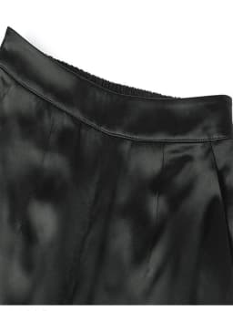 Birdtree 19MM 95% Real Silk Double Joe Summer Pants Women Loose Straight Wide Leg Pants Women's High Waist Pantalon B37958QD