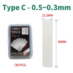 CNC Turning Tool Holder Shim Gasket Spacer Lathe 0.1mm 0.5mm 1.0mm 1.2mm 1.5mm Cutter Machine Tool Accessories