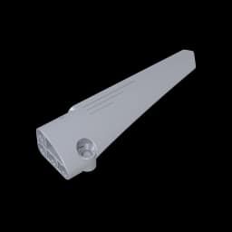 Gobricks GDS-1333 Technical, Panel Fairing # 6 Long Smooth, Side B compatible lego 64393 pieces of children's DIY