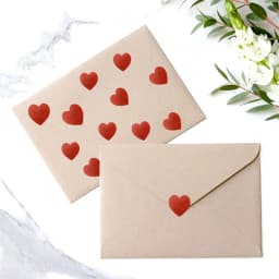 500pcs 1" Red Heart Stickers Roll - Self-Adhesive Love Decorative Labels for Wedding, Valentine's Day, Classroom Supplies
