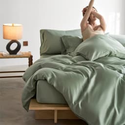 Solid 100% Silk Bedding Set with Duvet Cover Flat Bed Sheet Pillowcase Luxury Mulberry Silk Bedsheet Bed Linen Soft Quilt Cover