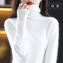 Autumn and winter women's high neck pullover 100% pure mink cashmere sweater knitted soft fashion warm women's clothing