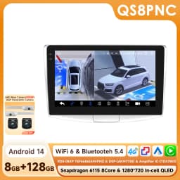 8G+256G AURAAI 2K Screen For Passat B7 B6 CC 2010-2015 Car Radio CarPlay Android Auto 4G WIFI GPS BT DSD ADAS Dual Mic 360Camera