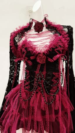 e girl clothes lace dress gothic clothes y2k clothes vintage dress Lolita dress y2k dress Harajuku dress Gothic dress