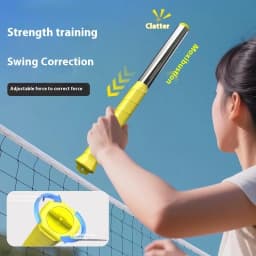 M Size Badminton Training Aid - Lightweight Portable Swing Force/Wrist Strength Generator for Correcting High Ball Posture
