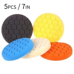 3/4/5/6/7inch Car Polishing Pad Kit Set Self-Adhesive Buffing Waxing Sponge Wool Wheel Polishing Pad For Car Polisher Drill