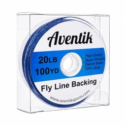 Aventik Fly Backing Line 100YD 91M Dacron Braided 20LB 30LB Strong Fly Fishing Line for Trout Salmon