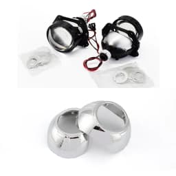 Ronan 40W 3inch Bi-Led Projector Lens 4.3K 6K 2000LUX for H1 H4 H7 9005/9006 Socket Car Headlight Retrofit Upgrade Full Kit