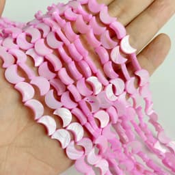 Oval Colorful Shell Beads Rice Shape Natural Mother of Pearl Shell Spacer Beads for Jewelry Making DIY Craft Accessories 15"