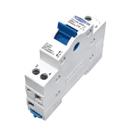 TOMZN 1P 230V AC 40A 63A MTS Dual Power Manual Transfer Isolating Switch Interlock Circuit Breaker
