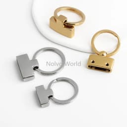 Customize Stainless Steel Keychain Making Your Design Draft O Ring Buckle For Pendant Belt Garment Sport Backpack Shoes Swimsuit