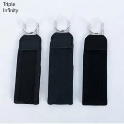 2026 Novel Elastic Invisible Belt For Men Black Stretch Waist Belts With Metal Hook Outdoor Work Pants Belt Buckleless