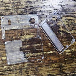 DIY Door Hinge Mounting Plate With Holes For Home Kitchen Cupboard for for BB Stubby aio RAGA SSPP switch panels Doors Furniture